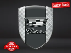 Cadillac Silikon Abzeichen Logo Limited Domes Sticker SUV ST